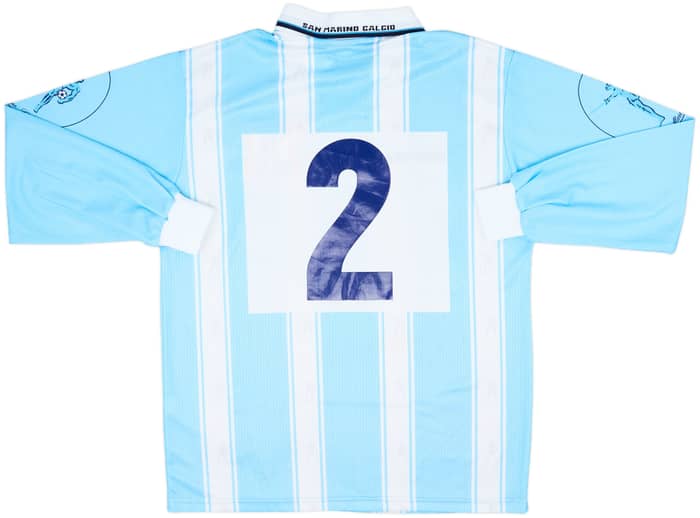 2006-07 San Marino Calcio Match Issue Home Shirt #2