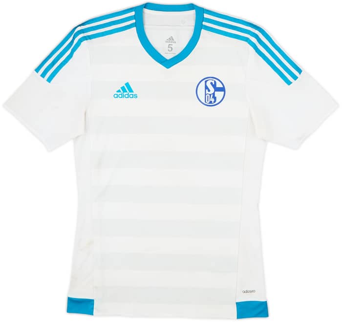 2015-17 Schalke Player Issue Away Shirt - 6/10 - (S/M)