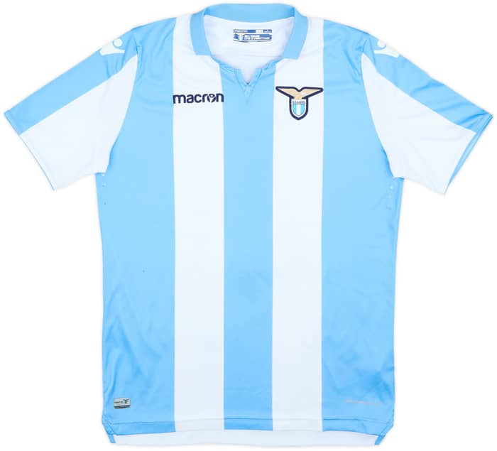 Camiseta de visitante del Lazio 2017-18 Sergej #21 - 6/10 - (Niños XL)