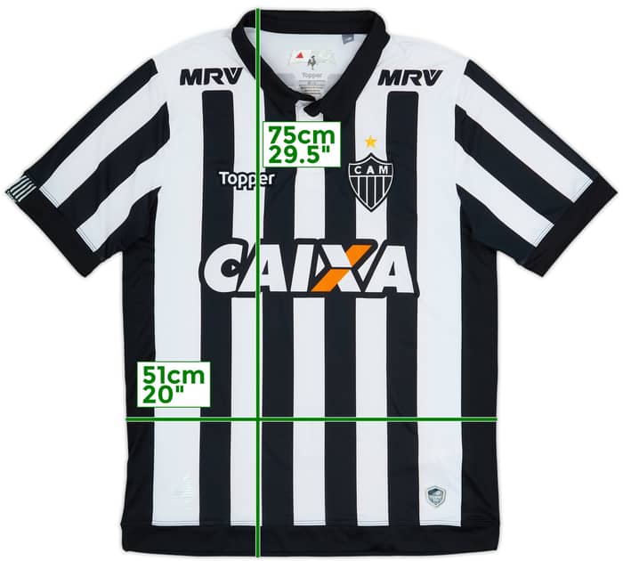 2017 Atletico Mineiro Home Shirt - 6/10 - (L)