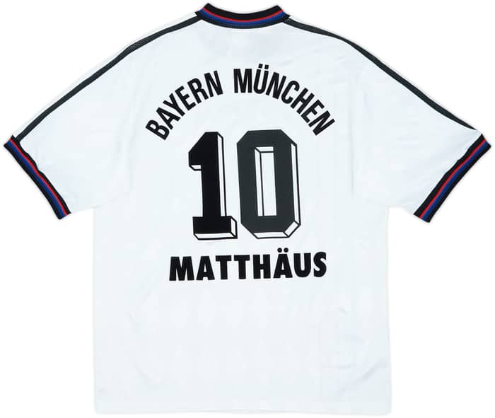 Camiseta de visitante del Bayern Munich 1996-98 Klinsmann #18 - 6/10 - (XL.Juvenil)