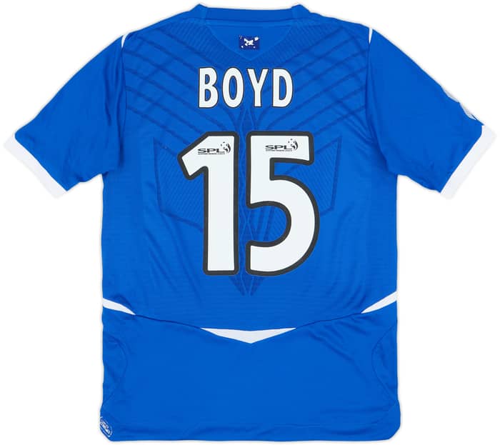 Camiseta de local del Rangers 2008-09 Boyd #15 - 8/10 - (Niños XL)