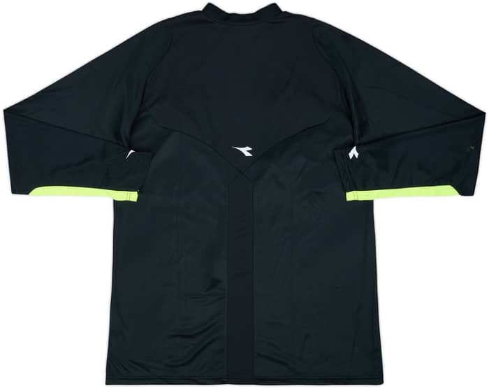 2009-10 ITALY FIGC Diadora Referee L/S Shirt - 8/10 - (XL)