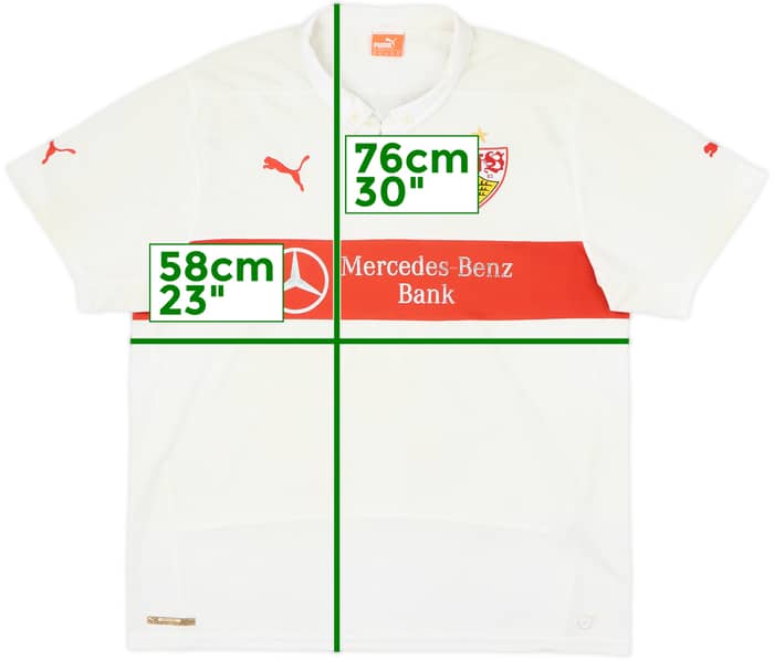 2014-15 Stuttgart Home Shirt - 5/10 - (XL)