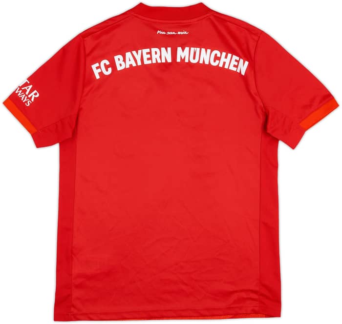 2019-20 Bayern Munich Home Shirt - 9/10 - (L.Boys)