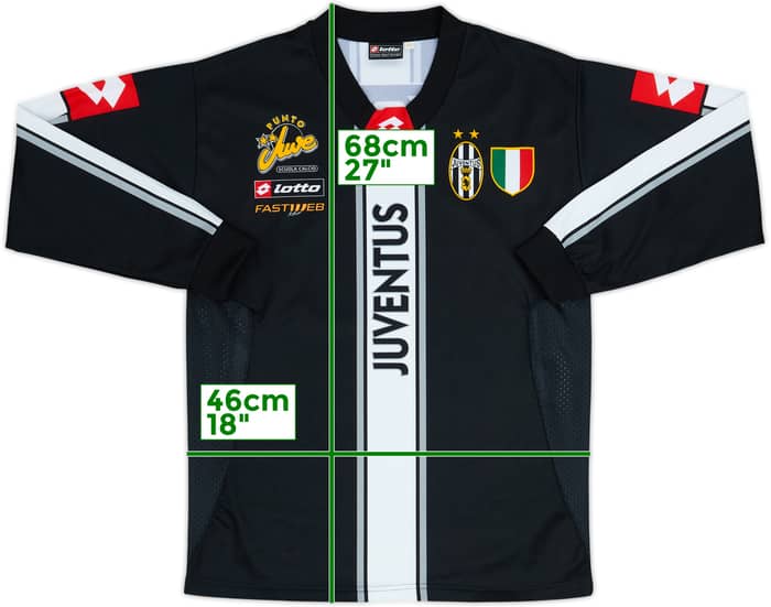 2002-03 Juventus 'Scuola Calcio' Lotto Training L/S Shirt - 8/10 - (XS)