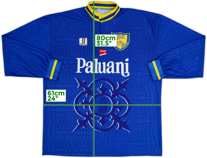 1998-99 Chievo Verona Away L/S Shirt - 5/10 - (XXL)