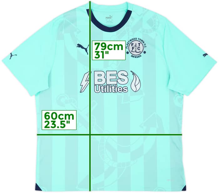 2023-24 Fleetwood Town Away Shirt - 10/10 - (XXL)