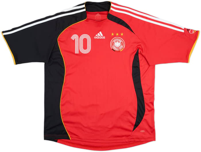 Camiseta de visitante de Alemania 2005-07 Neuville #10 - 6/10 - (L)