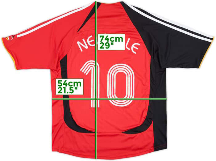 Camiseta de visitante de Alemania 2005-07 Neuville #10 - 6/10 - (L)