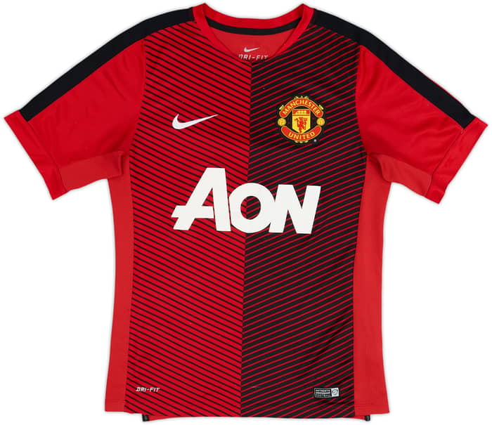 2014-15 Manchester United Nike Training Shirt - 7/10 - (S)