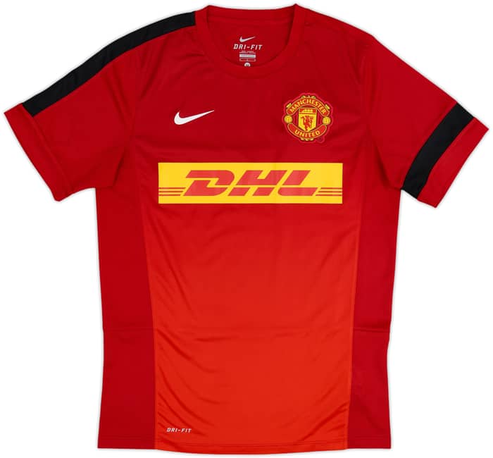 2013-14 Manchester United adidas Training Shirt - 8/10 - (M)