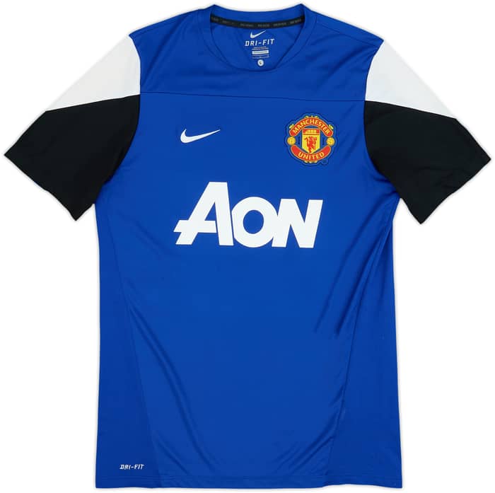 2013-14 Manchester United Nike Training Shirt - 7/10 - (L)