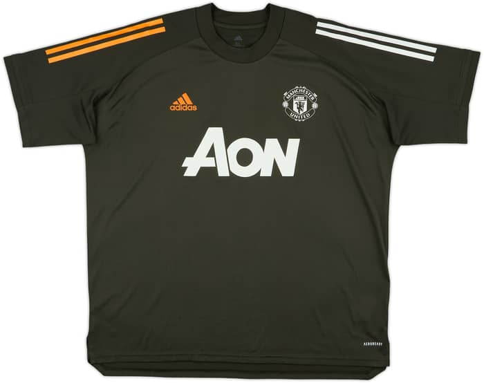 2020-21 Manchester United adidas Training Shirt - 8/10 - (XL)