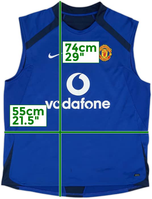 2005-06 Manchester United Nike Training Vest - 6/10 - (XL)