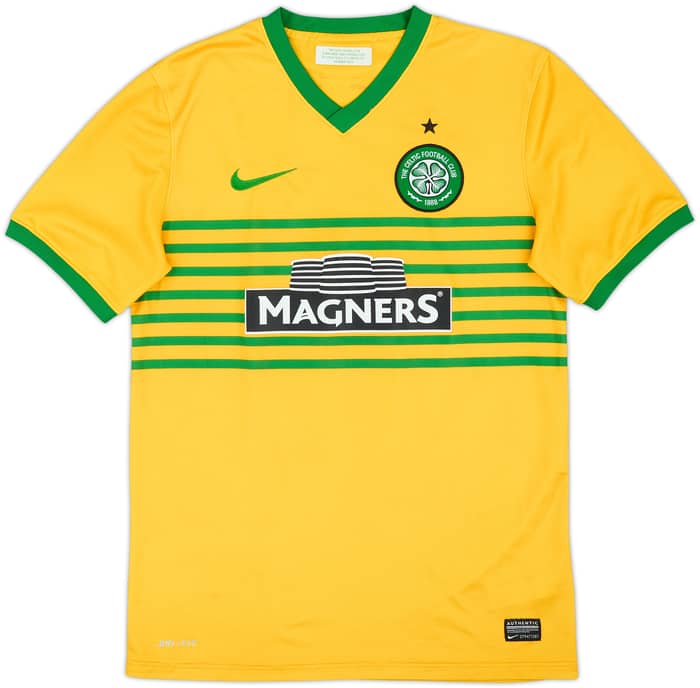 2013-14 Celtic Away Shirt Brown #8 - 5/10 - (S)
