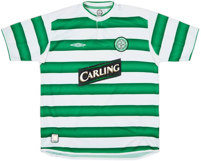 2003-04 Celtic Home Shirt Hartson #10 - 6/10 - (L)