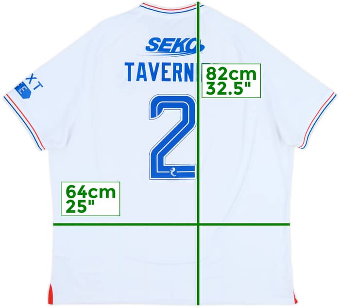 2023-24 Rangers Away Shirt Tavernier #2 - 5/10 - (3XL)