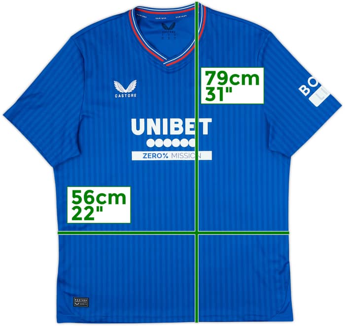 2023-24 Rangers Home Shirt - 5/10 - (XL)