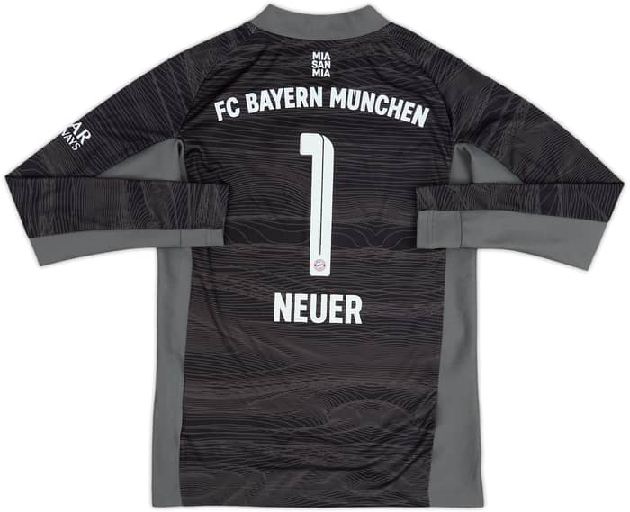 2020-21 Bayern Munich GK Shirt Neuer #1 - 10/10 - (M.Boys)