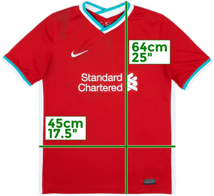 2020-21 Liverpool Home Shirt - 5/10 - (XL.Boys)