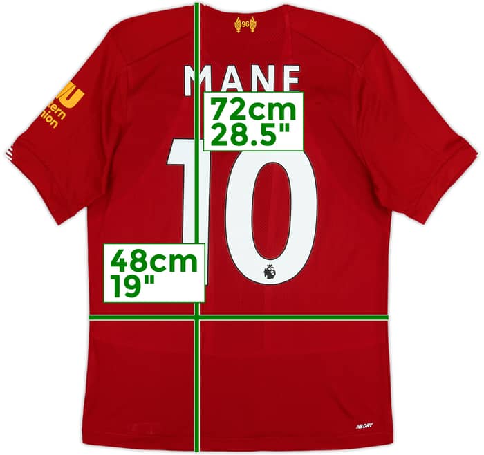 2019-20 Liverpool Home Shirt Mane #10 - 10/10 - (S)