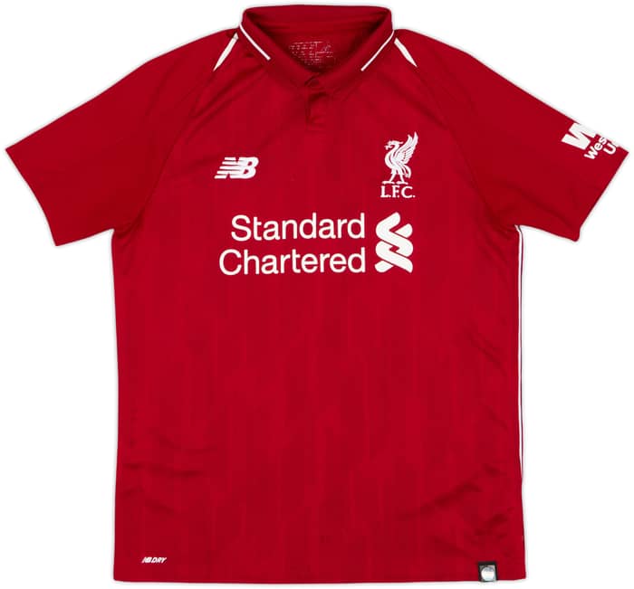 2018-19 Liverpool Home Shirt M.Salah #11 - 6/10 - (XL.Boys)