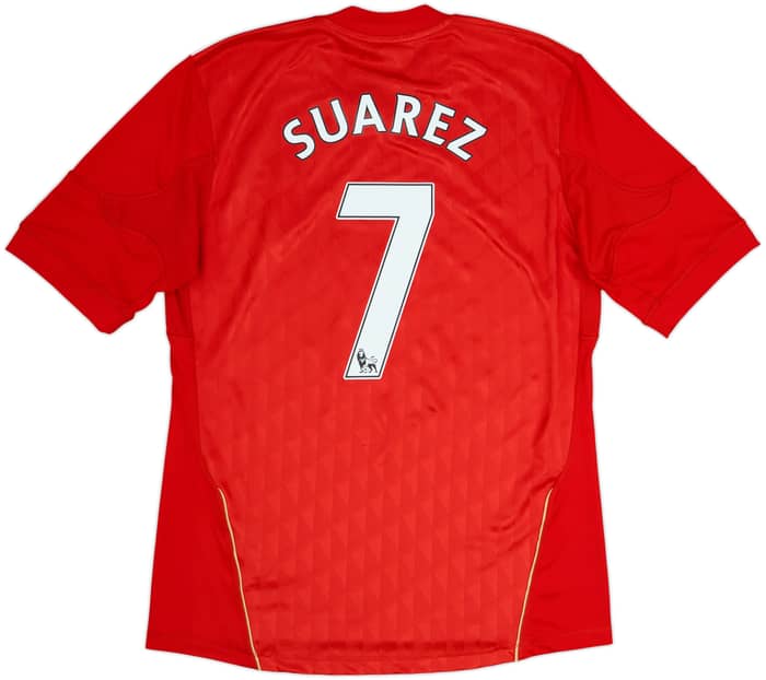 2010-12 Liverpool Camiseta de local Suárez #7 - 5/10 - (M)