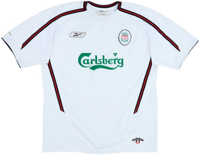 2003-04 Liverpool Camiseta Visitante - 4/10 - (L)
