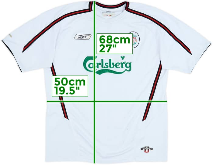 2003-04 Liverpool Camiseta Visitante - 4/10 - (L)