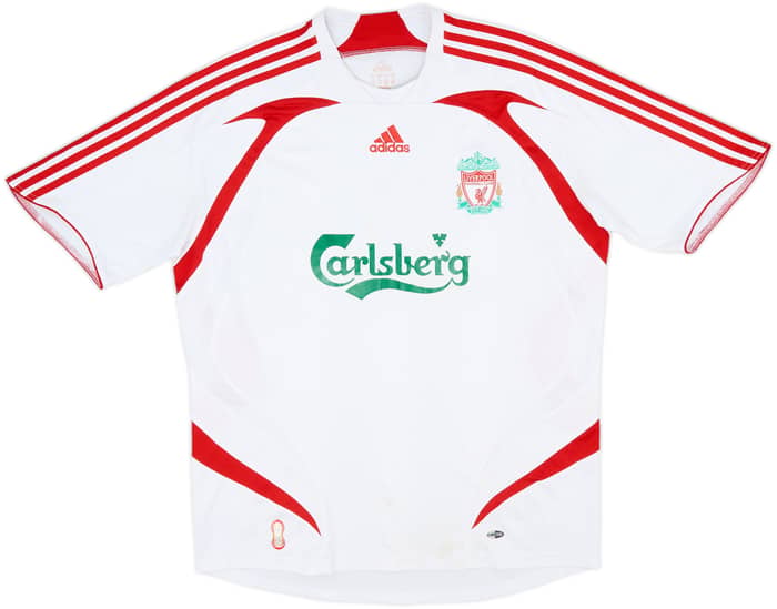 2007-08 Liverpool Away Shirt Gerrard #8 - 5/10 - (L)