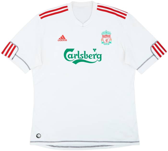 Camiseta de la tercera equipación del Liverpool 2009-10 - 5/10 - (XL)