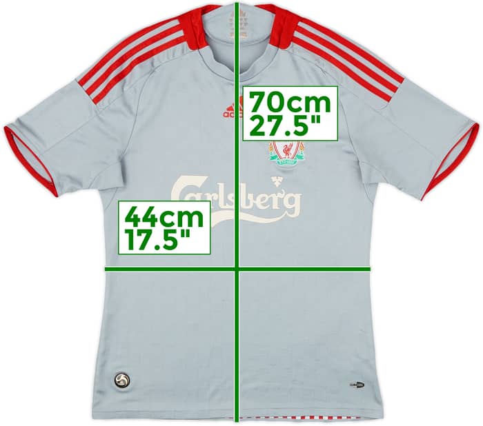 2008-09 Liverpool Away Shirt - 6/10 - (Women's S)