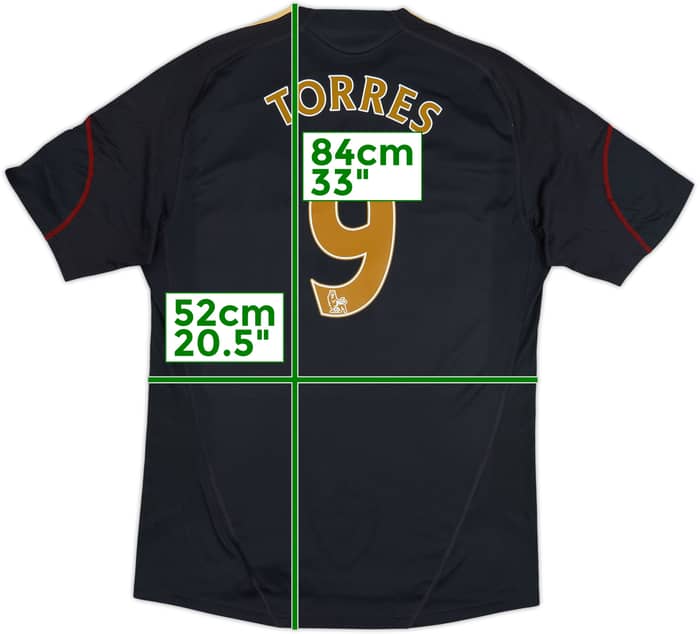 2009-10 Liverpool Away Shirt Torres #9 - 7/10 - (L)