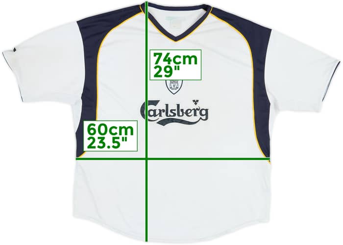 2001-03 Liverpool Away Shirt - 4/10 - (XXL)