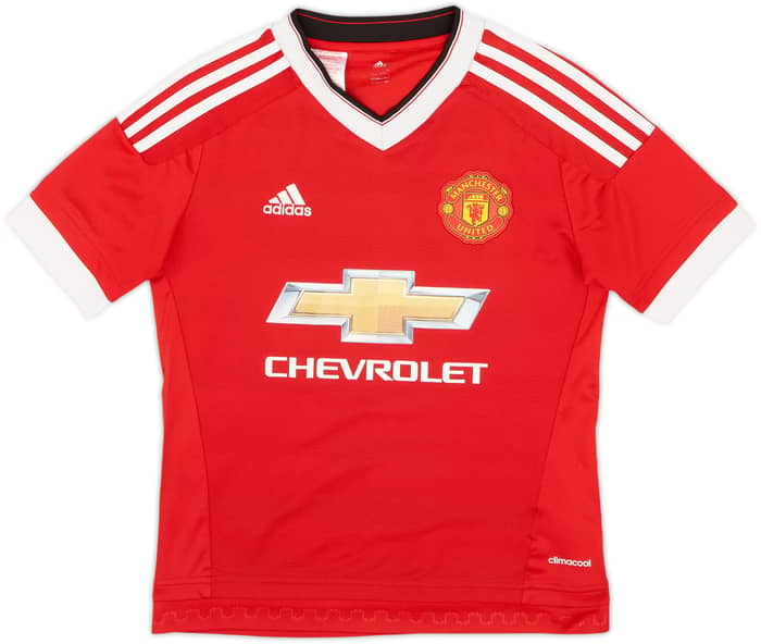 2015-16 Manchester United Home Shirt Rooney #10 - 8/10 - (M.Boys)