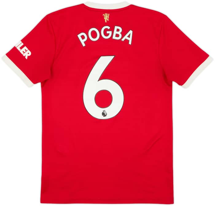 Camiseta de local del Manchester United 2021-22 Pogba #6 - 6/10 - (S)