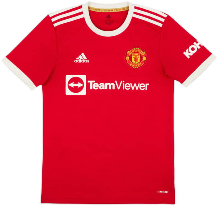 Camiseta de local del Manchester United 2021-22 Pogba #6 - 6/10 - (S)