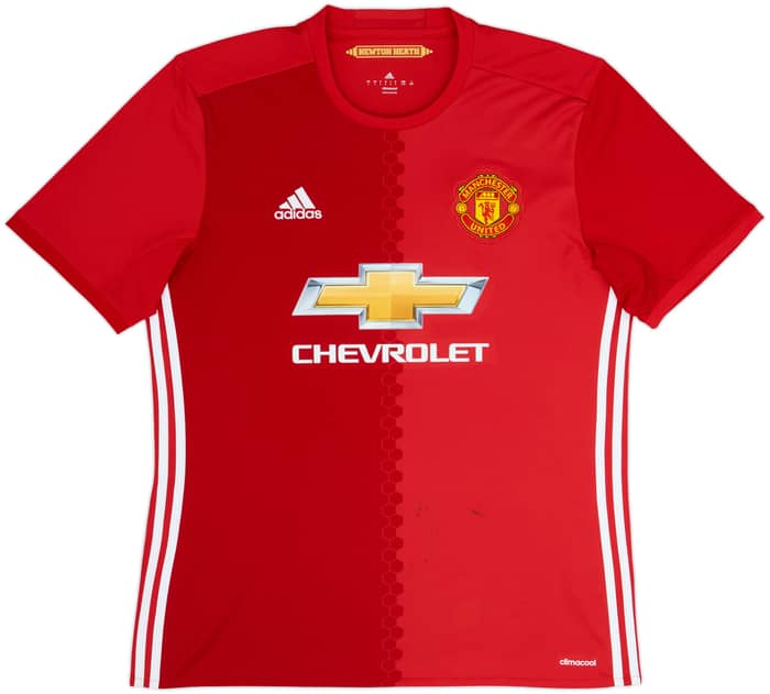 2016-17 Manchester United Home Shirt Ibrahimovic #9 - 6/10 - (L)