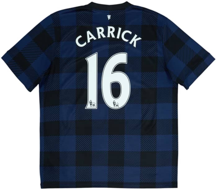 2013-14 Manchester United Away Shirt Carrick #16 - 5/10 - (L)
