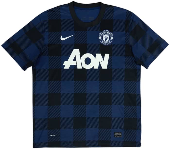 2013-14 Manchester United Away Shirt Carrick #16 - 5/10 - (L)