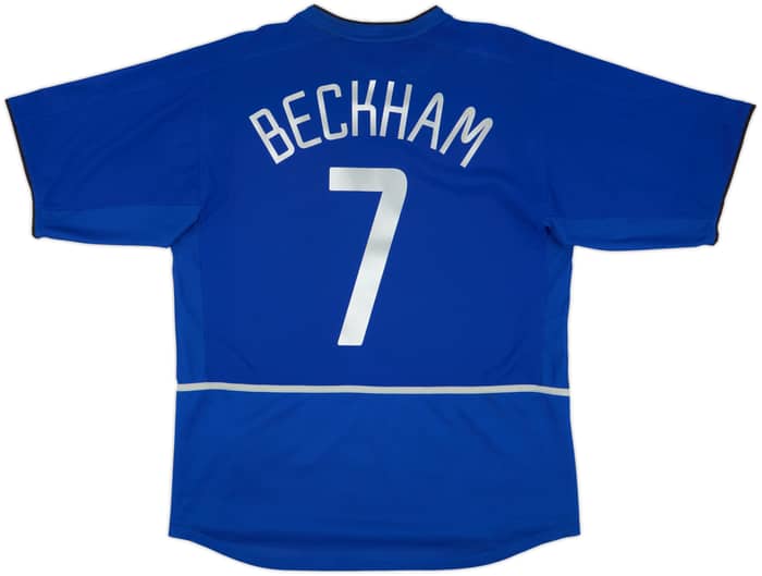 2002-03 Manchester United Third Shirt Beckham #7 - 5/10 - (L)
