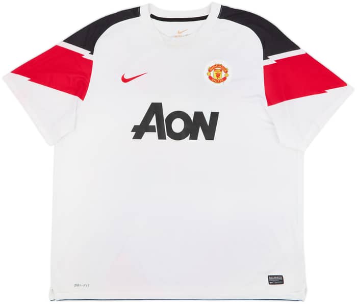 2010-12 Manchester United Away Shirt Vidic #15 - 5/10 - (XXL)