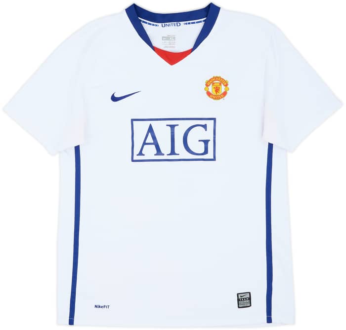 2008-10 Manchester United Away Shirt Ronaldo #7 - 6/10 - (XL.Boys)