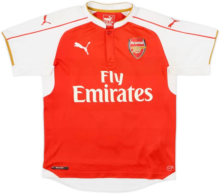 Camiseta de local del Arsenal 2015-16 Alexis #17 - 6/10 - (Niños L)
