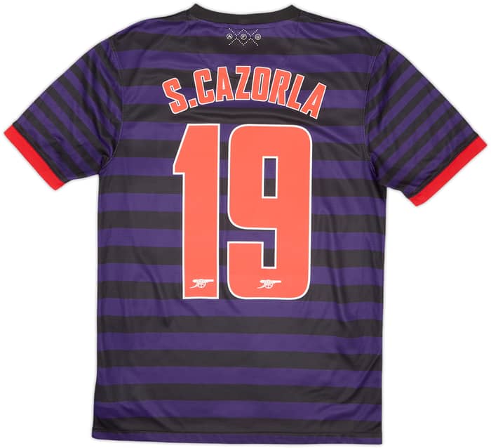 2012-13 Arsenal Away Shirt S.Cazorla #19 - 8/10 - (S)