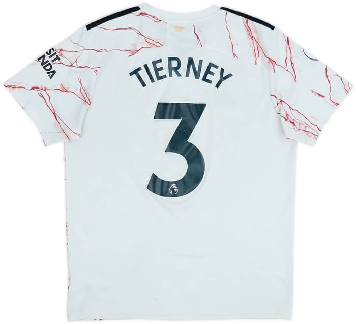 2020-21 Arsenal Away Shirt Tierney #3 - 5/10 - (L)
