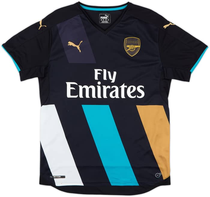 2015-16 Arsenal Third Shirt Arteta #8 - 8/10 - (M)