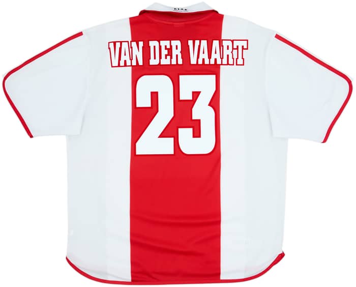 2000-01 Ajax Centenary Home Shirt Van Der Vaart #23 - 8/10 - (XXL)