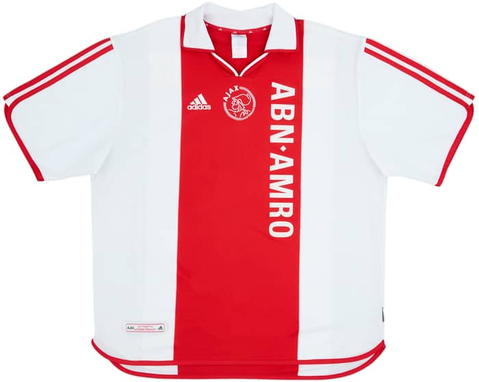2000-01 Ajax Centenary Home Shirt Van Der Vaart #23 - 8/10 - (XXL)